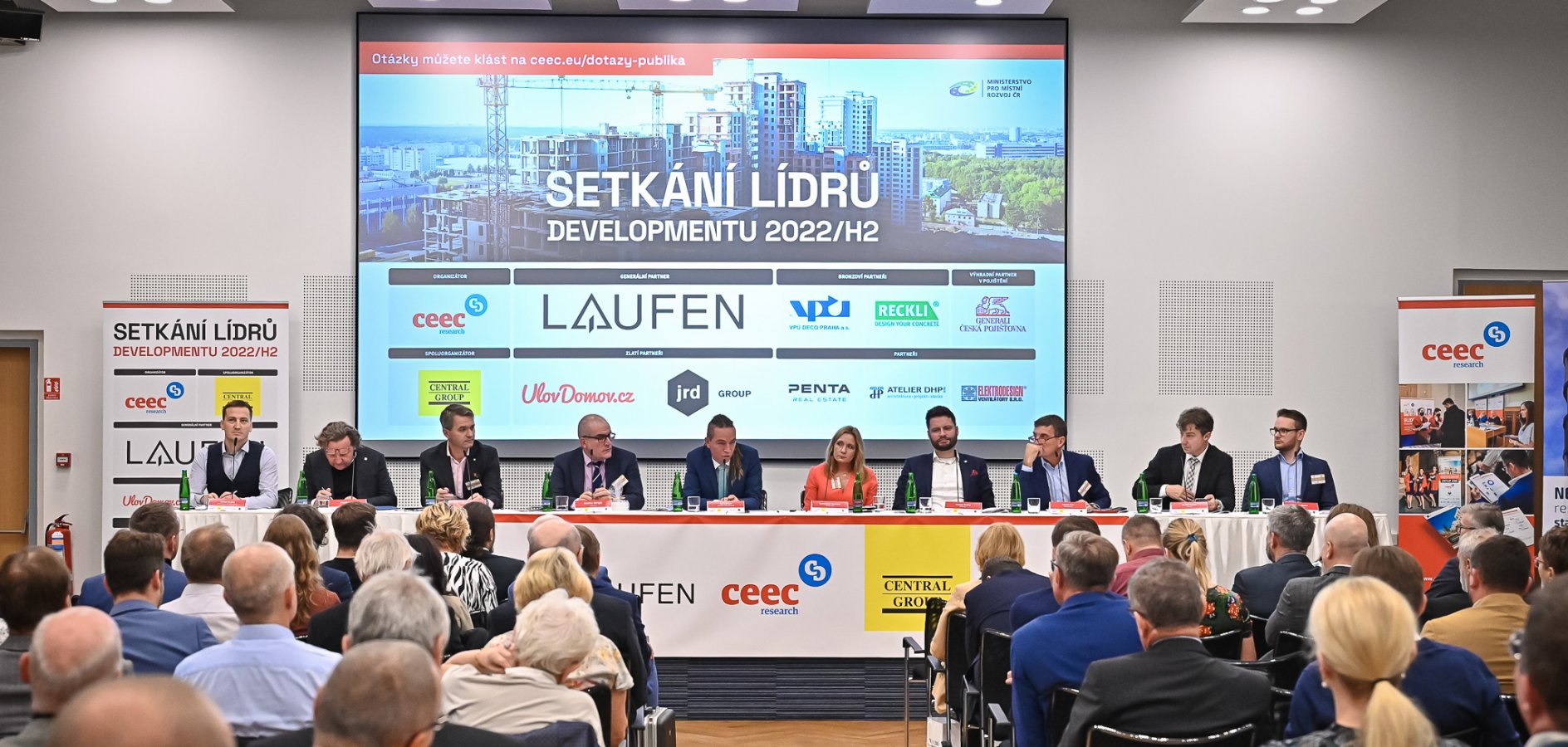 Setkání lídrů českého stavebnictví